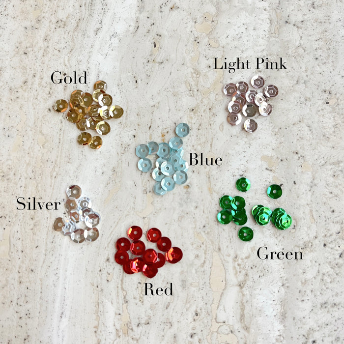 Scallop Edge Ornament • No Sequins